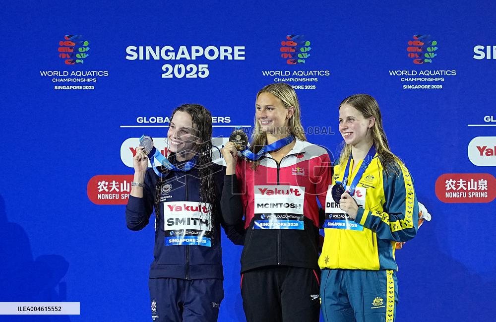 World Aquatics Championships - Day 21 - Singapore