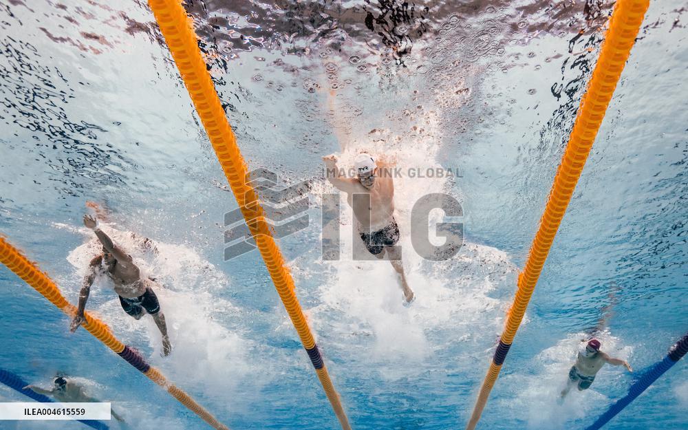 Leon Marchand Wins The Men's 200 Metres Individual Final - Singapore