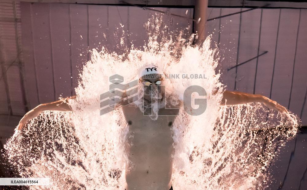 Leon Marchand Wins The Men's 200 Metres Individual Final - Singapore