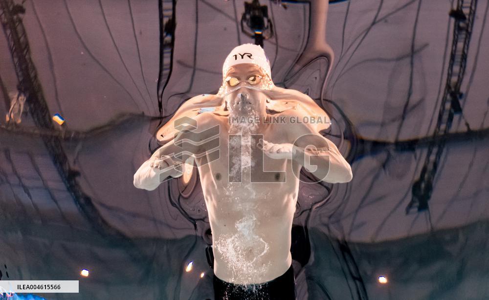 Leon Marchand Wins The Men's 200 Metres Individual Final - Singapore