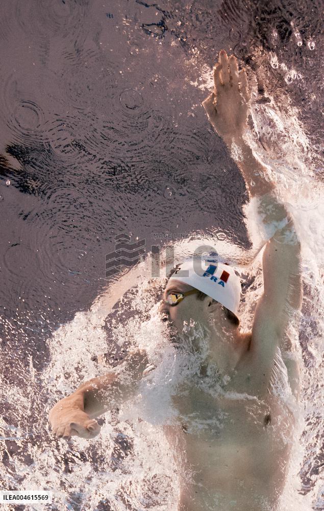 Leon Marchand Wins The Men's 200 Metres Individual Final - Singapore