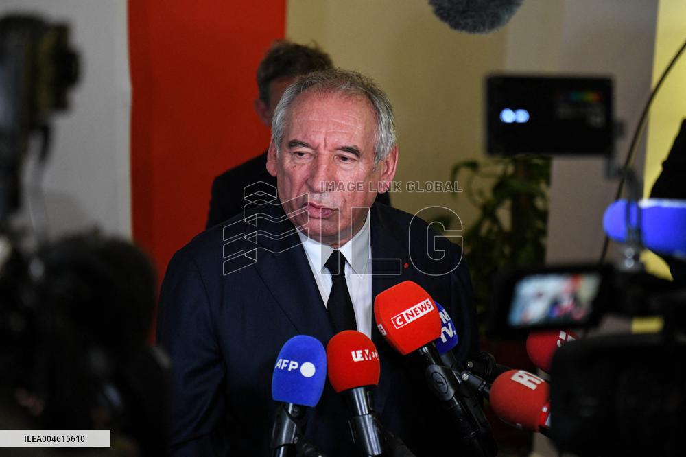 PM Francois Bayrou Visits Tracfin - Montreuil