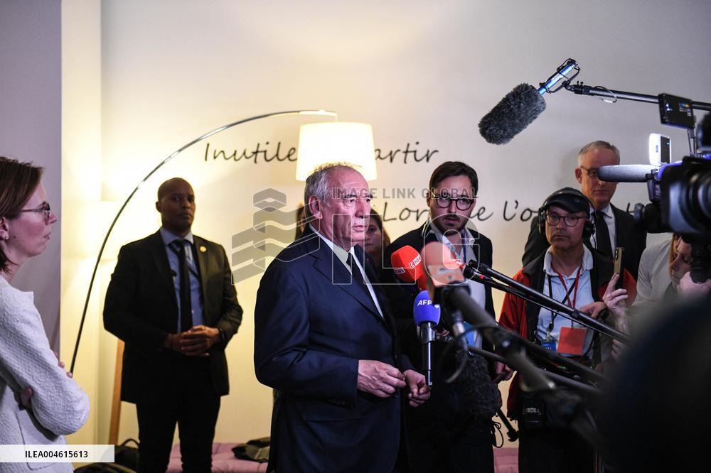 PM Francois Bayrou Visits Tracfin - Montreuil