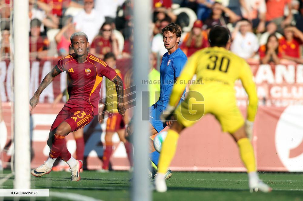 CALCIO - Amichevole - Roma vs Cannes