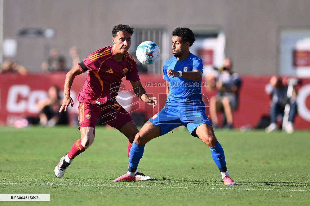 CALCIO - Amichevole - Roma vs Cannes