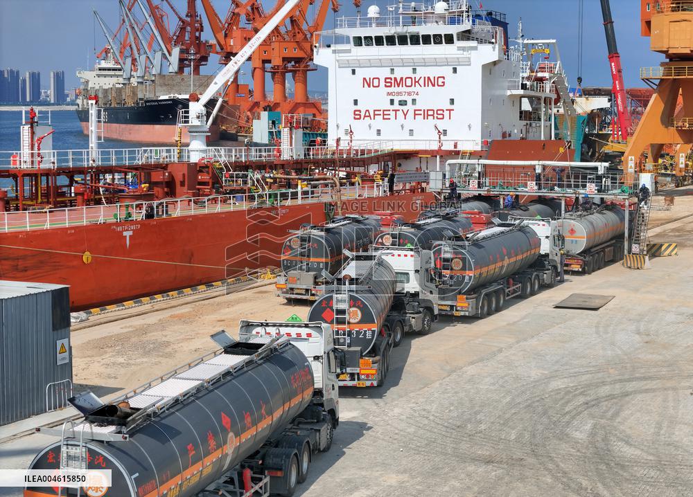 China Imports of Diluted Asphalt Decreased