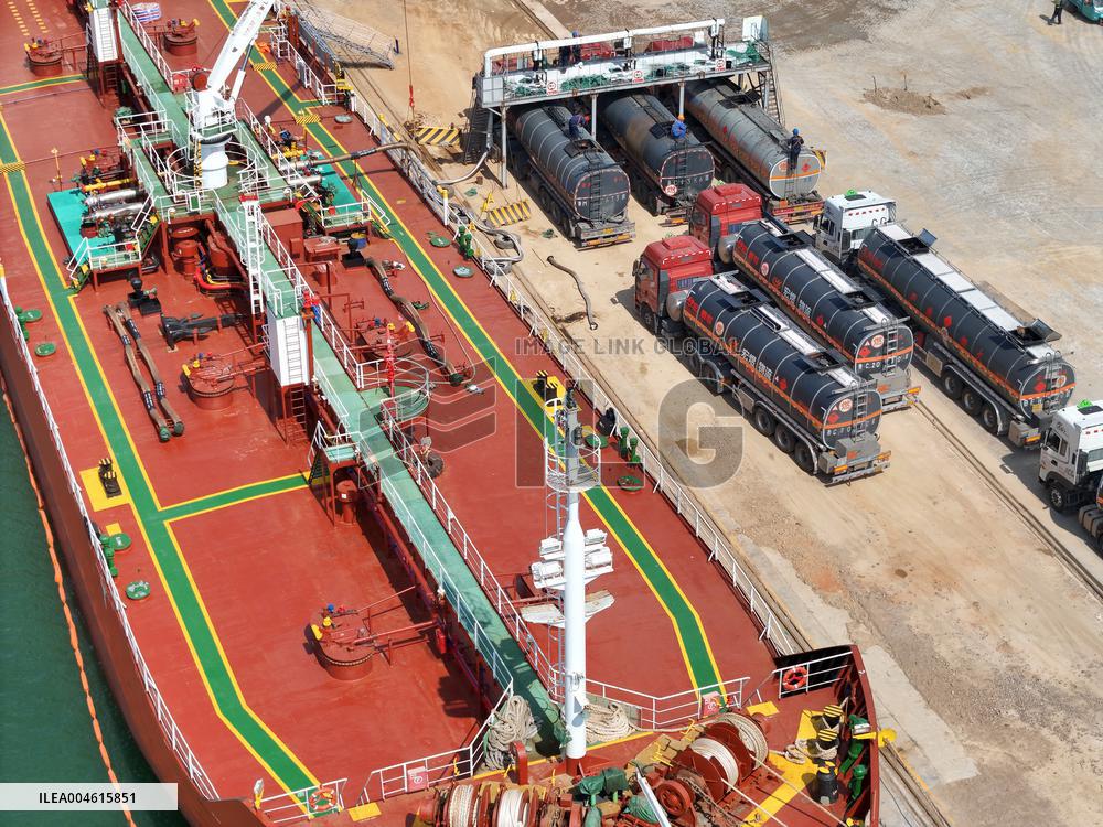 China Imports of Diluted Asphalt Decreased