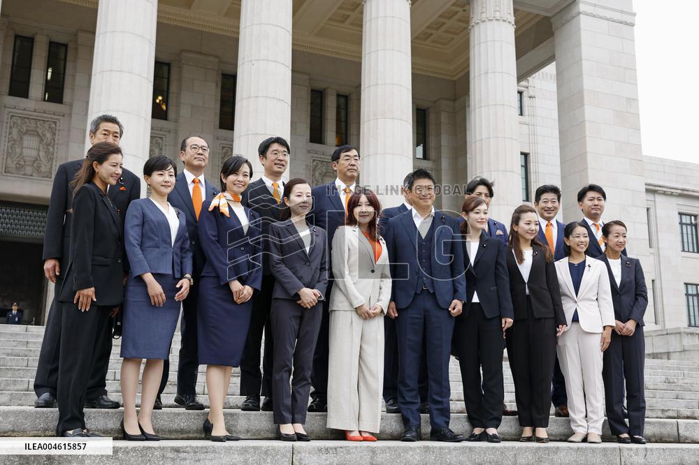 Extraordinary Diet session convenes after upper house election