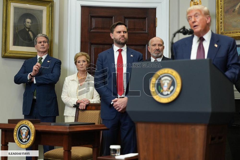 Executive Order Signing Ceremony - Washington