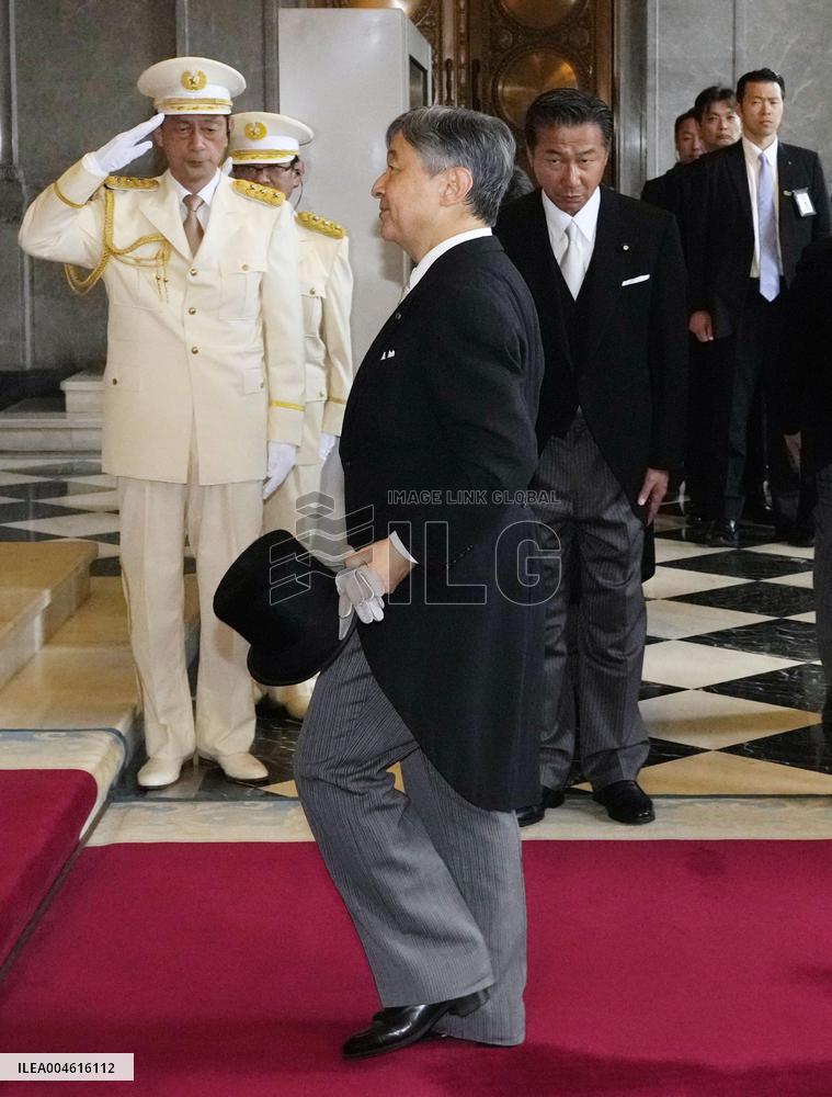 Extraordinary Diet session opens in Japan