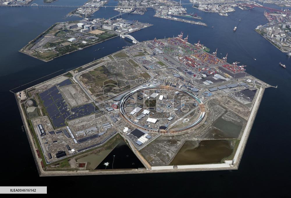 Yumeshima artificial island