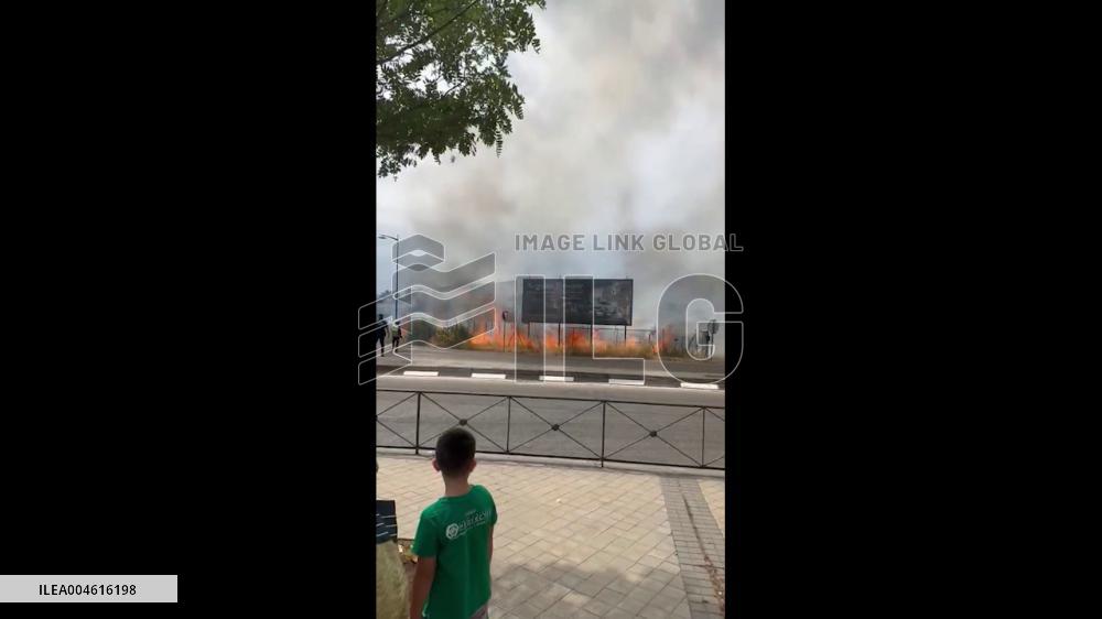 Spain: Fire Erupts in Leganés, No Injuries and Damage Reported