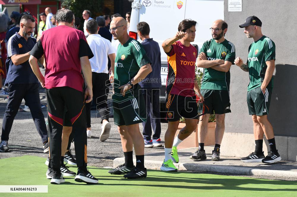 CALCIO - Amichevole - Roma vs Cannes