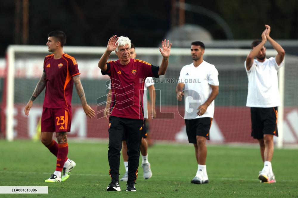 CALCIO - Amichevole - Roma vs Cannes