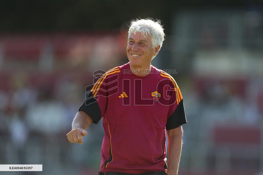 CALCIO - Amichevole - Roma vs Cannes