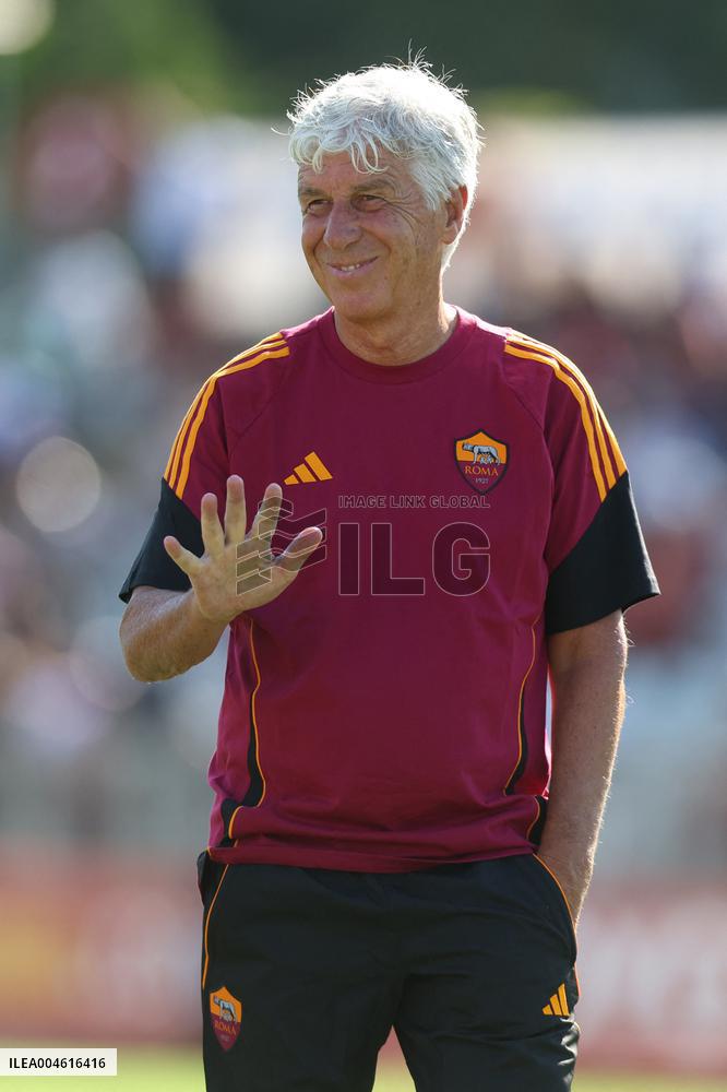 CALCIO - Amichevole - Roma vs Cannes