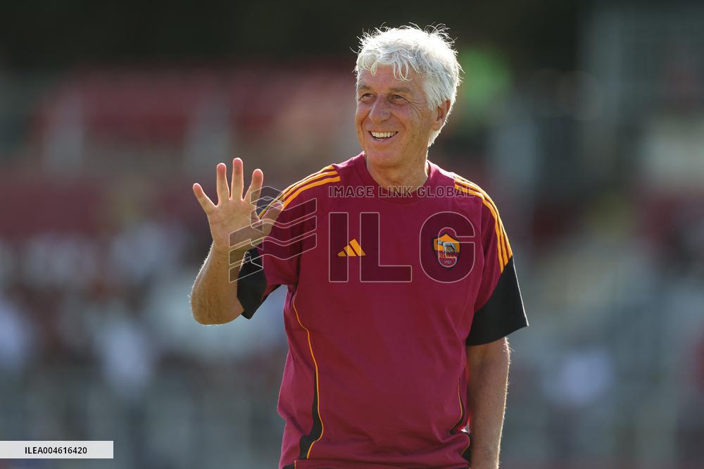 CALCIO - Amichevole - Roma vs Cannes