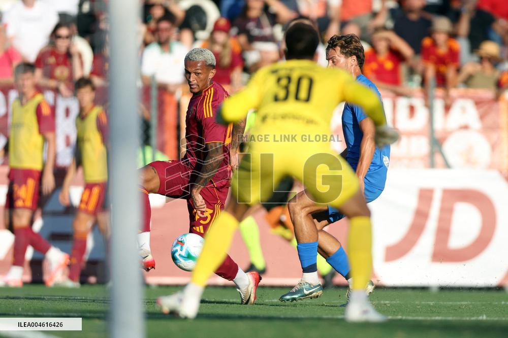 CALCIO - Amichevole - Roma vs Cannes