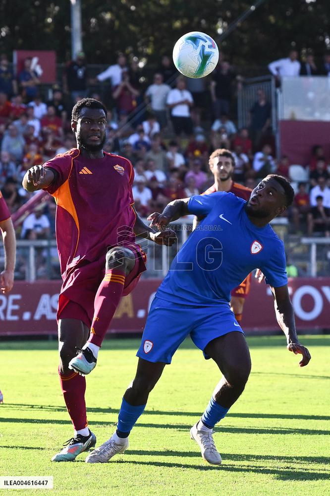 CALCIO - Amichevole - Roma vs Cannes