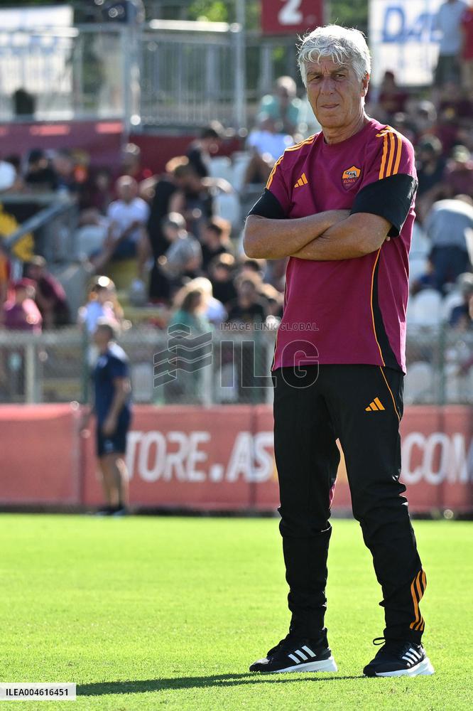 CALCIO - Amichevole - Roma vs Cannes