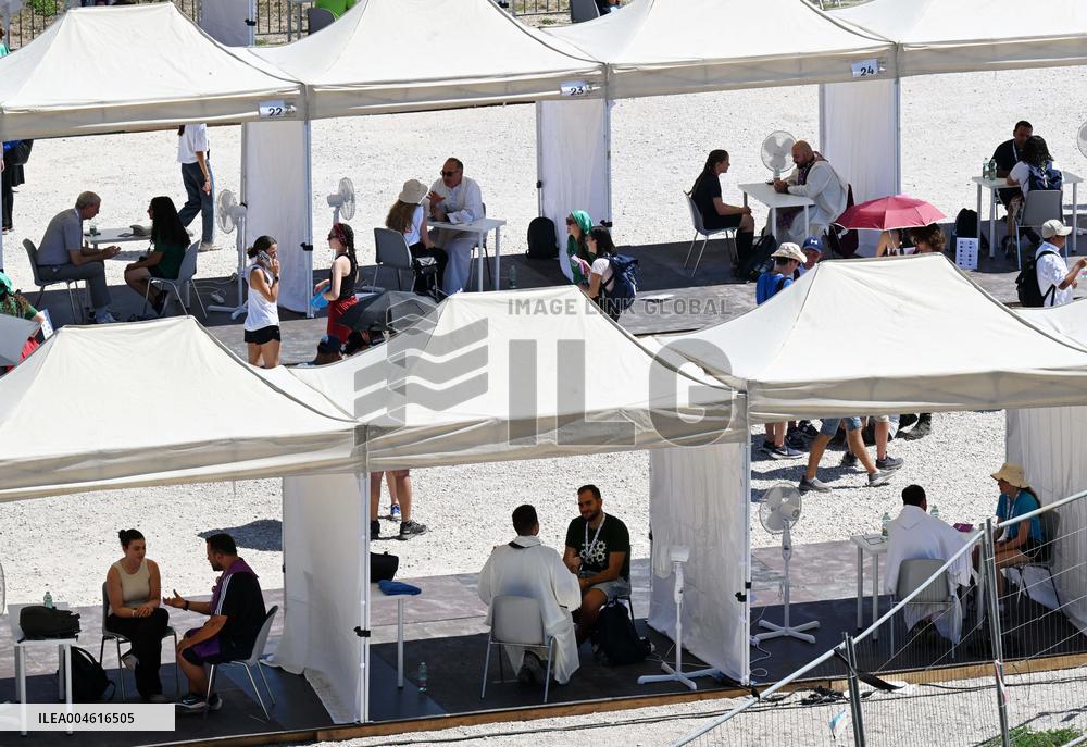 200 Confessionals For Youth Jubilee 2025 - Rome