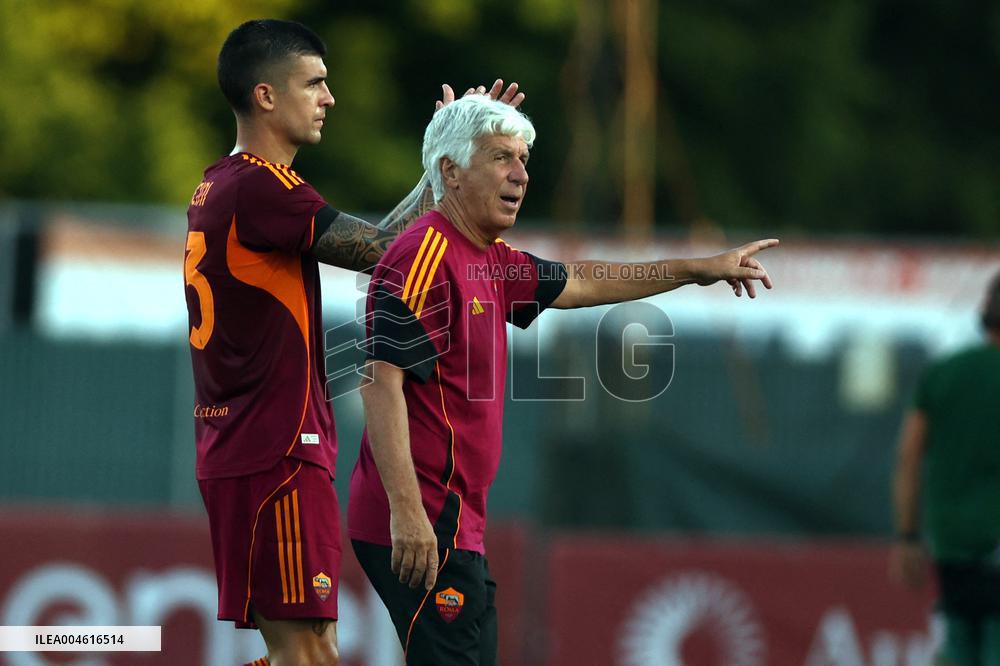 CALCIO - Amichevole - Roma vs Cannes