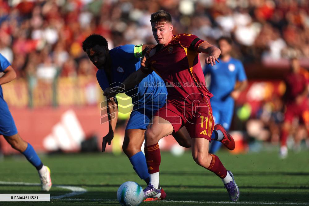 CALCIO - Amichevole - Roma vs Cannes