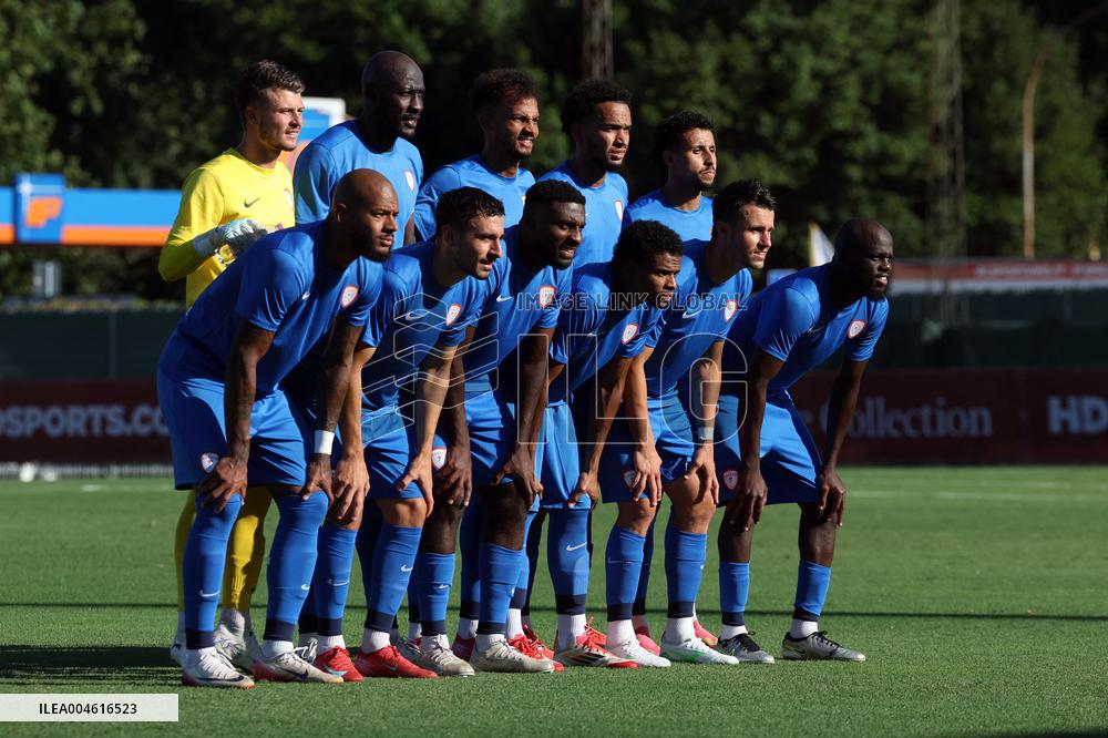 CALCIO - Amichevole - Roma vs Cannes