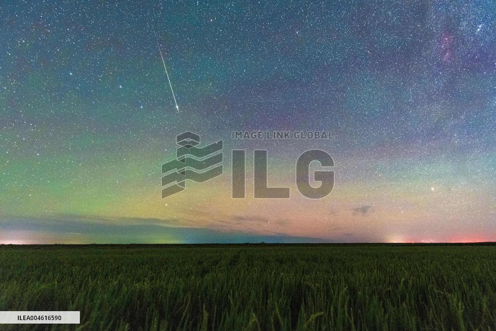 Meteor Shower Over China