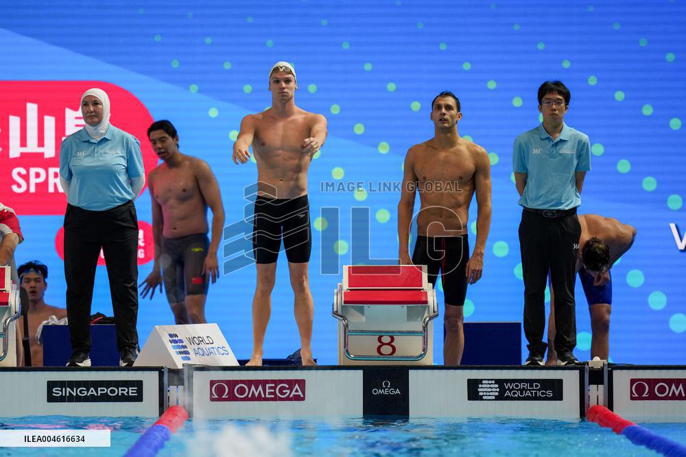 Men 4x200 Freestyle Relay At World Aquatics Championships - Singapore