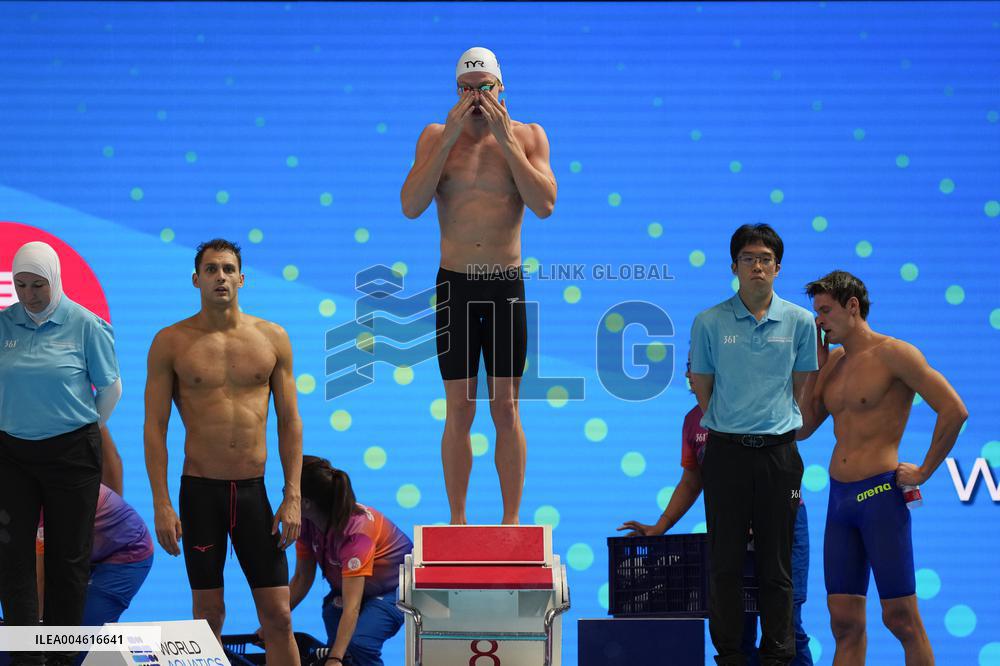 Men 4x200 Freestyle Relay At World Aquatics Championships - Singapore
