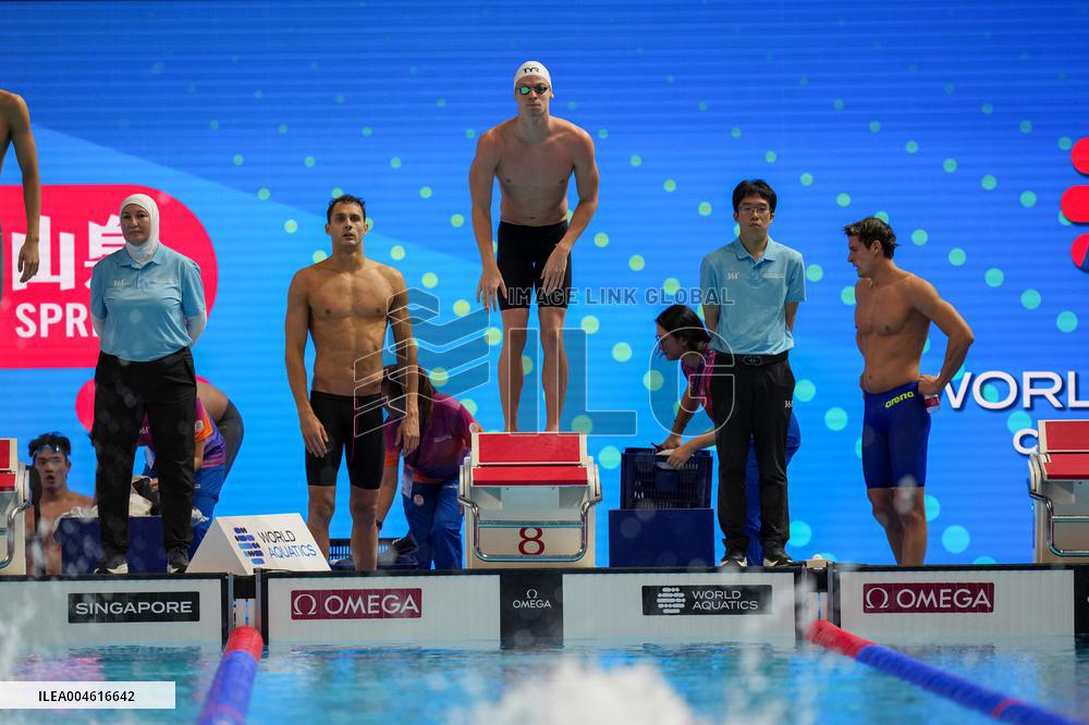 Men 4x200 Freestyle Relay At World Aquatics Championships - Singapore