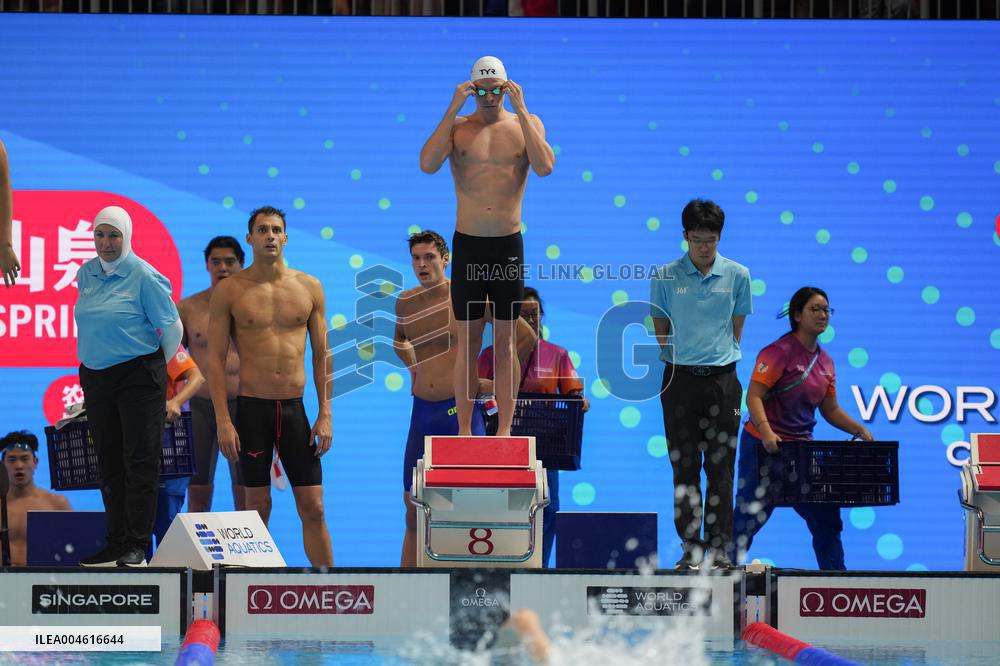 Men 4x200 Freestyle Relay At World Aquatics Championships - Singapore