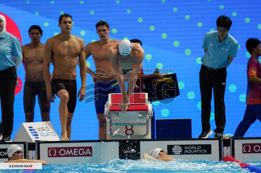 Men 4x200 Freestyle Relay At World Aquatics Championships - Singapore