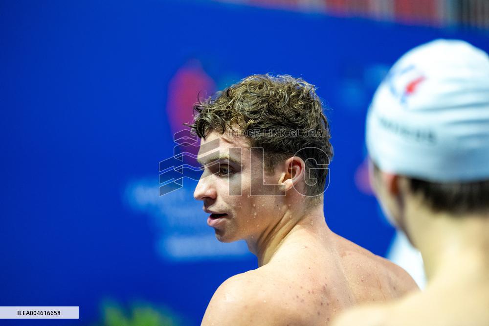 Men 4x200 Freestyle Relay At World Aquatics Championships - Singapore