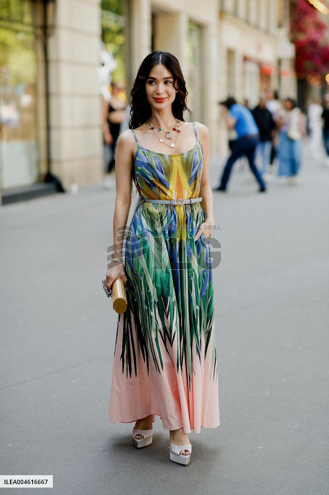 PFW - Elie Saab Street Style - Paris