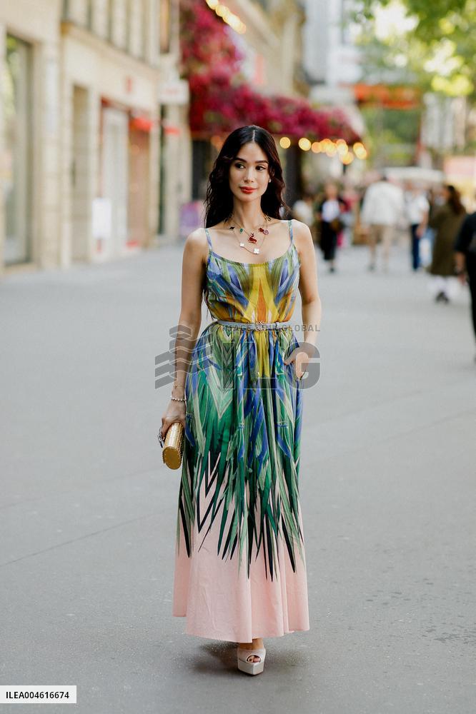 PFW - Elie Saab Street Style - Paris