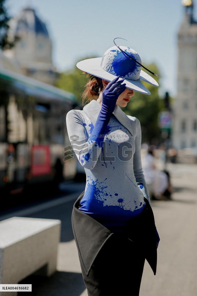 PFW - Robert Wun Street Style - Paris