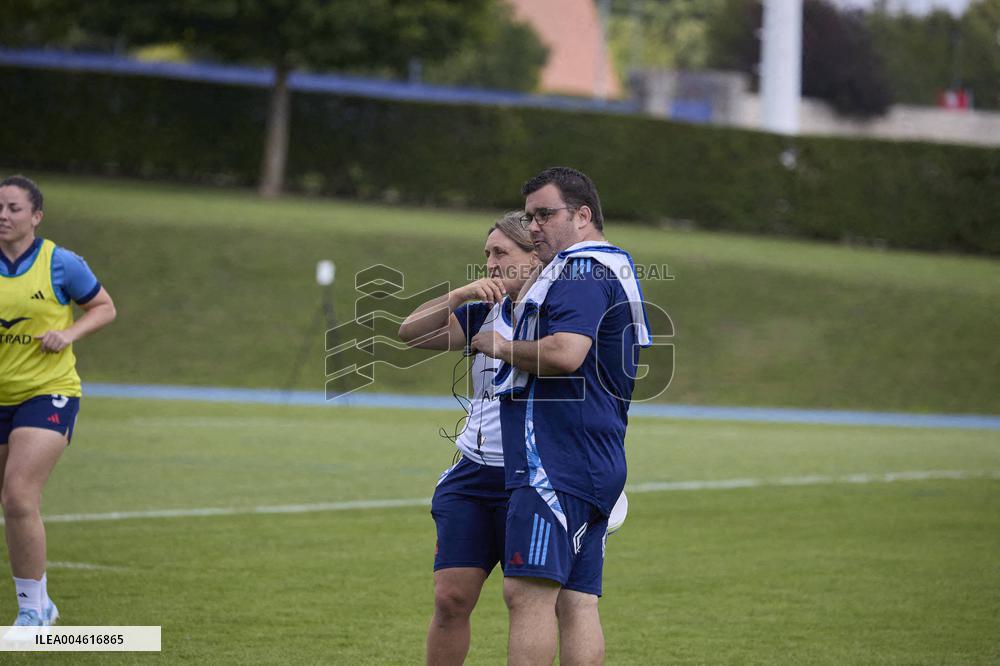 French Women Rugby Team Training Session - France