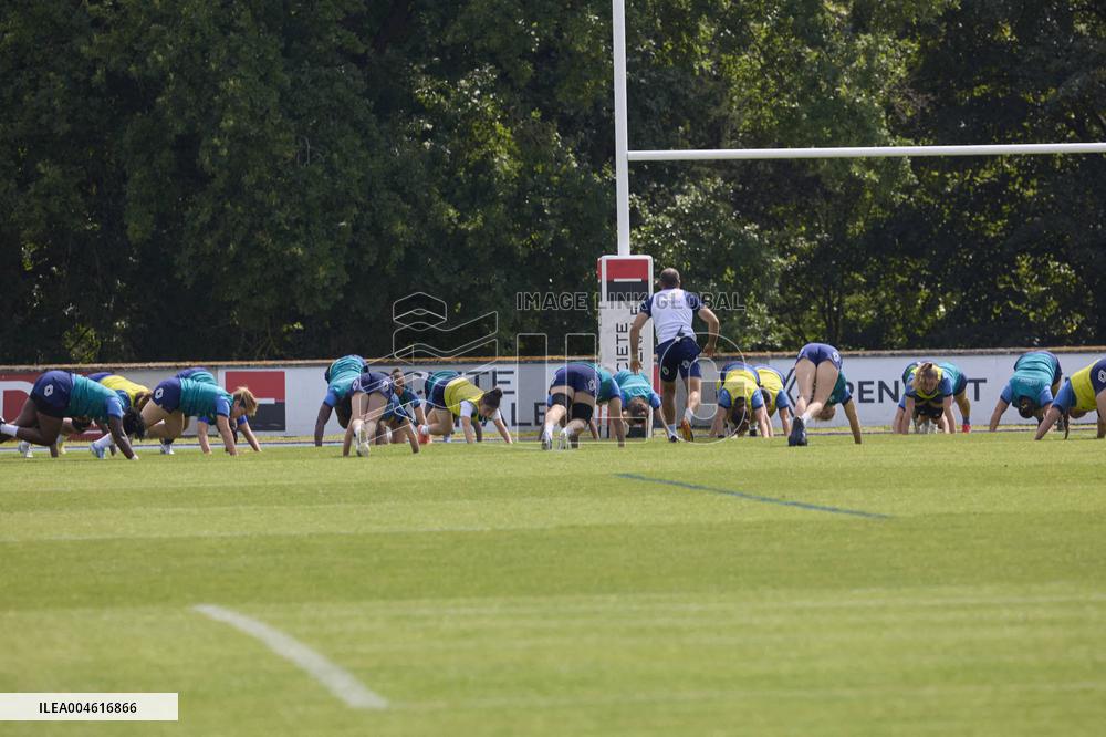 French Women Rugby Team Training Session - France