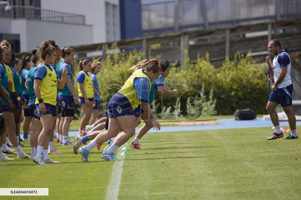 French Women Rugby Team Training Session - France