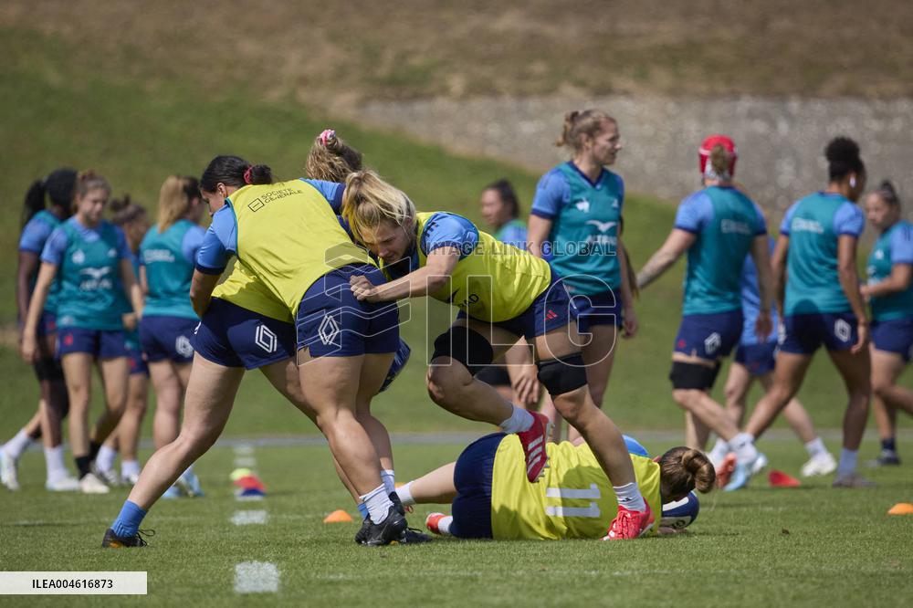 French Women Rugby Team Training Session - France