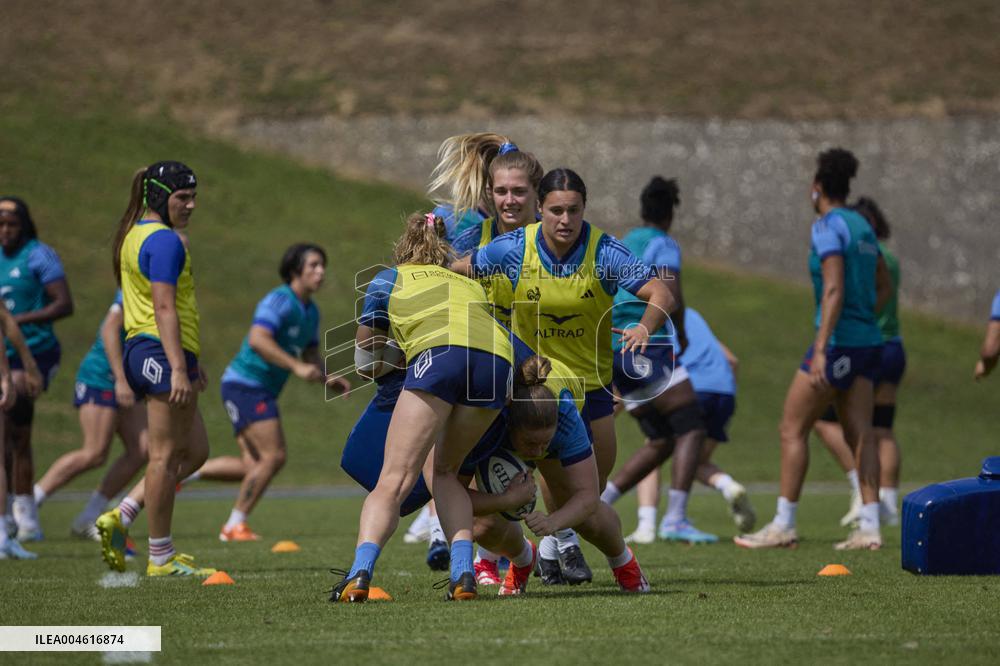 French Women Rugby Team Training Session - France