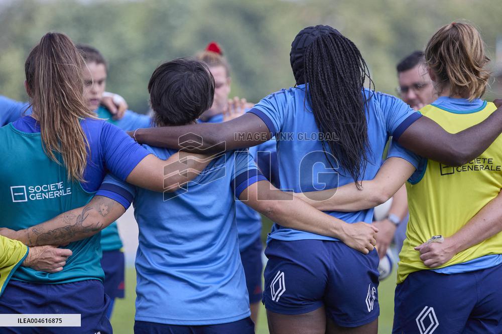 French Women Rugby Team Training Session - France
