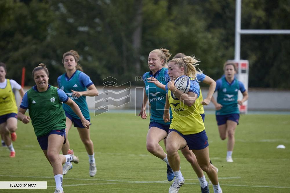 French Women Rugby Team Training Session - France