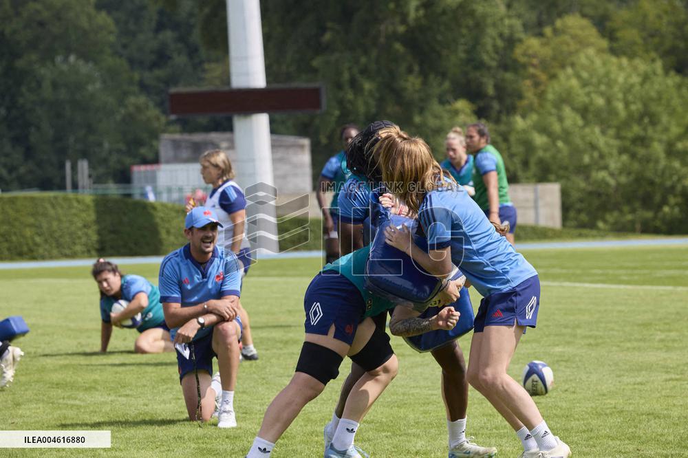 French Women Rugby Team Training Session - France