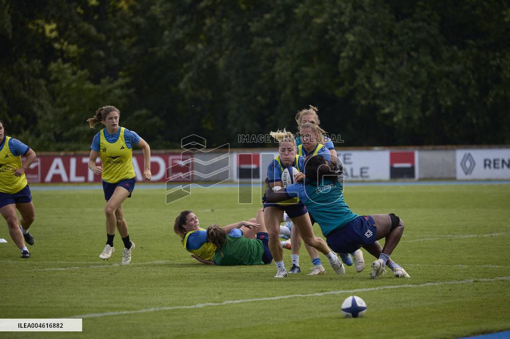 French Women Rugby Team Training Session - France