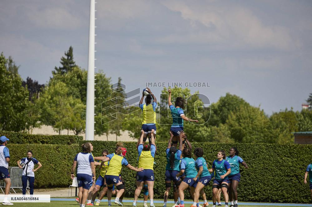 French Women Rugby Team Training Session - France