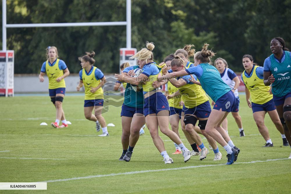 French Women Rugby Team Training Session - France
