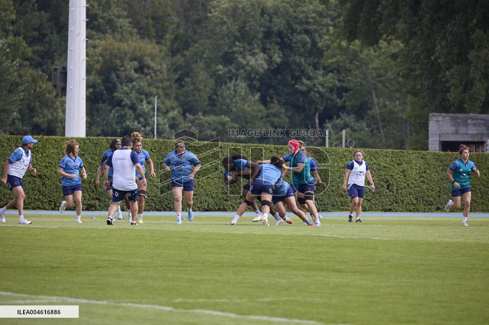 French Women Rugby Team Training Session - France